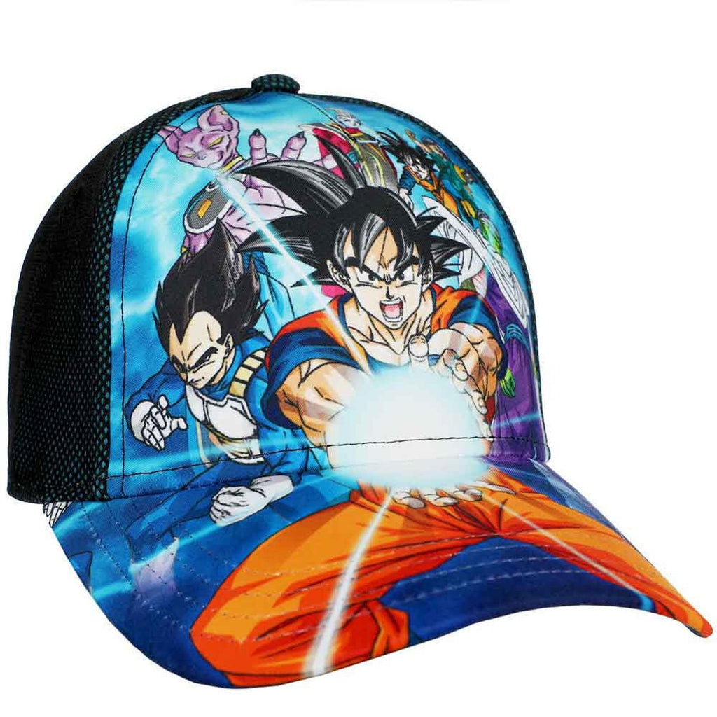 Dragon Ball Z Goku Kamehameha and Characters Trucker Hat