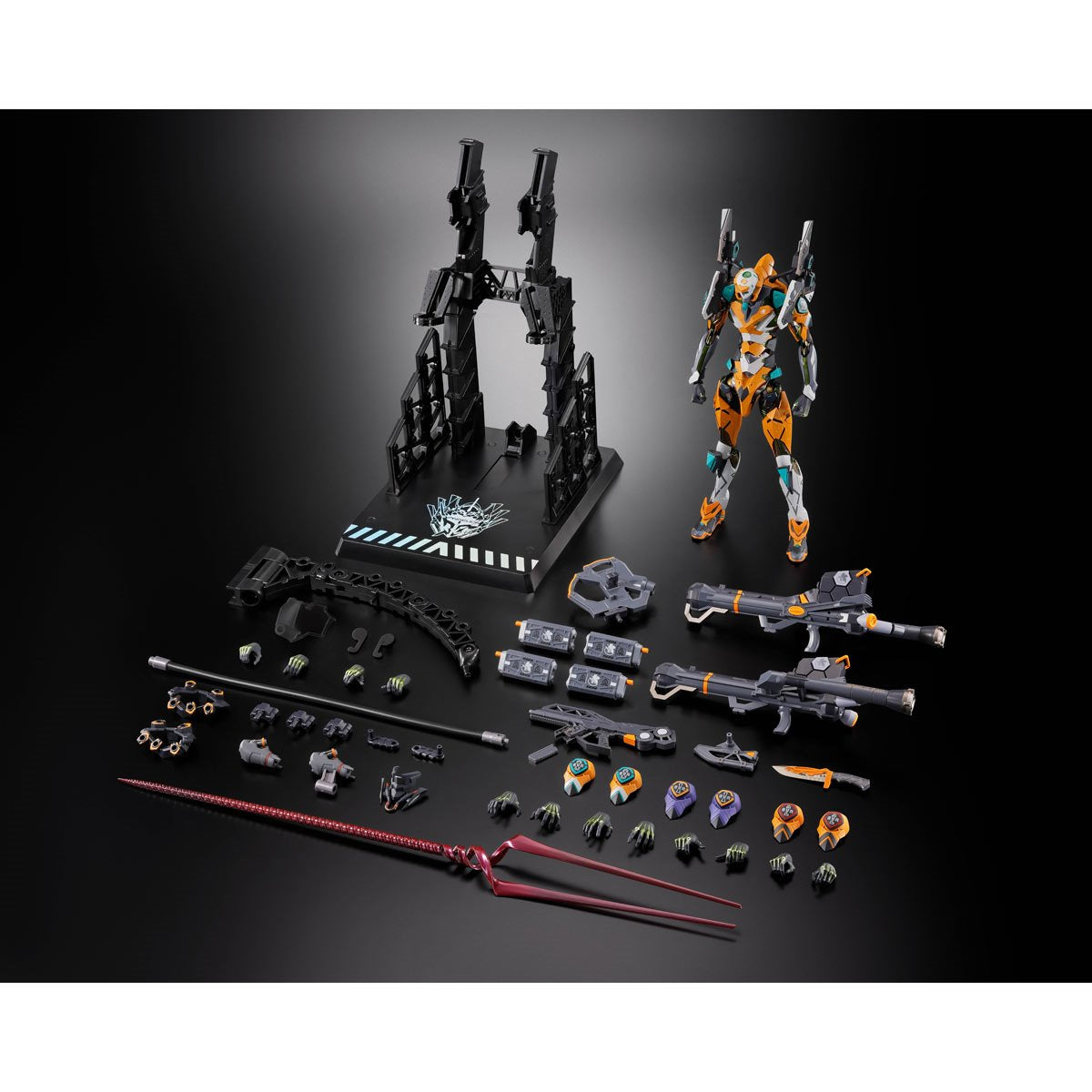 Evangelion Proto Type-00/00 with the Spear of Longinus 30th Anniversary Metal Build Action Figure
