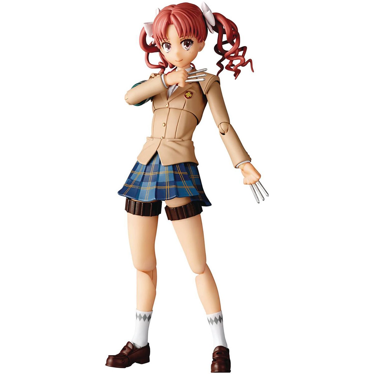 A Certain Scientific Railgun Kuroko Shirai Winter Version Revoltech Amazing Yamaguchi Action Figure