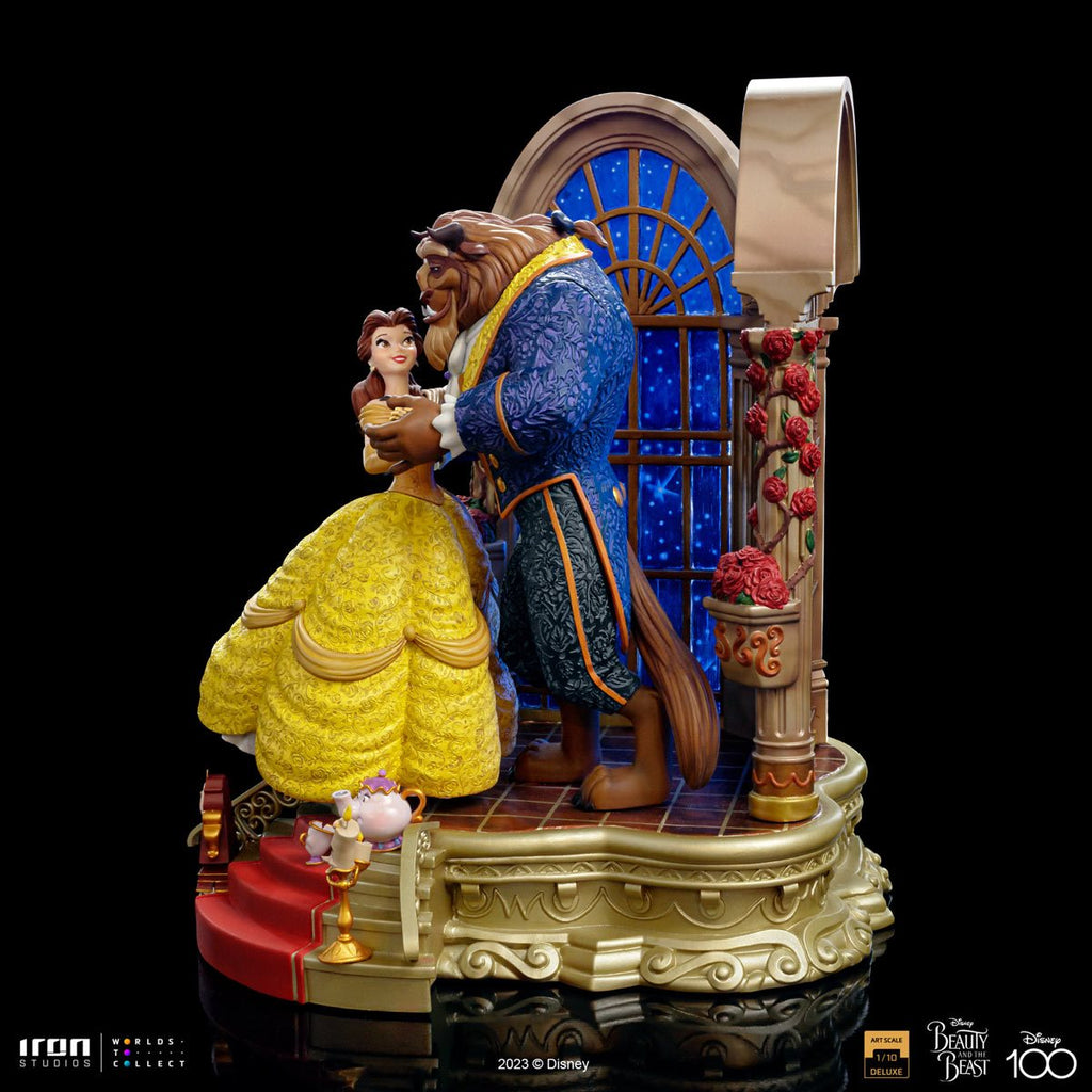 Disney 100 Beauty and the Beast Deluxe Art Scale Limited Edition 1:10 Statue