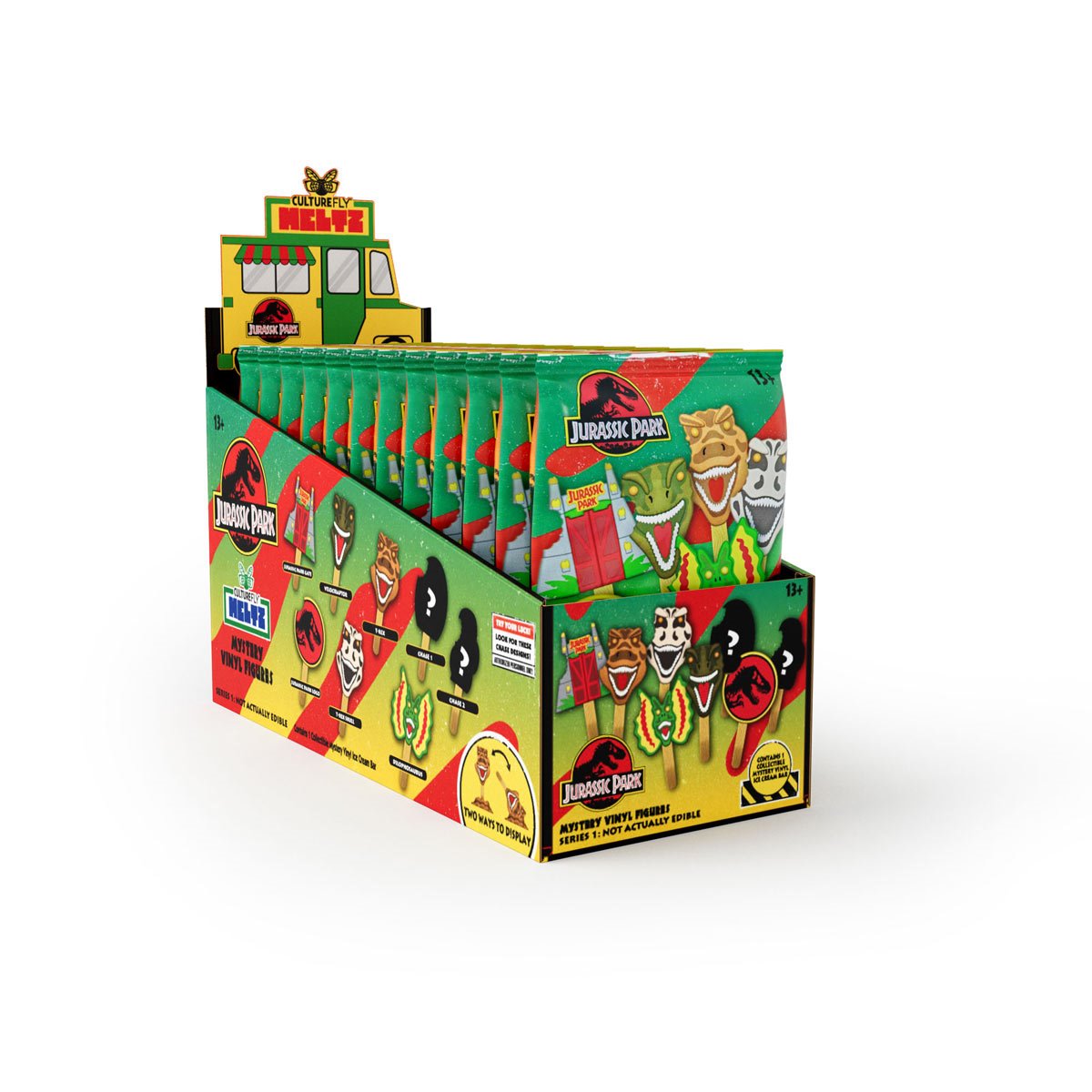 Jurassic Park Series 1 Meltz Vinyl Figure Case of 12