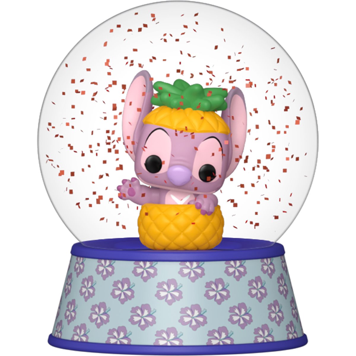 Lilo & Stitch Mini Glitter Globe Display Case of 12