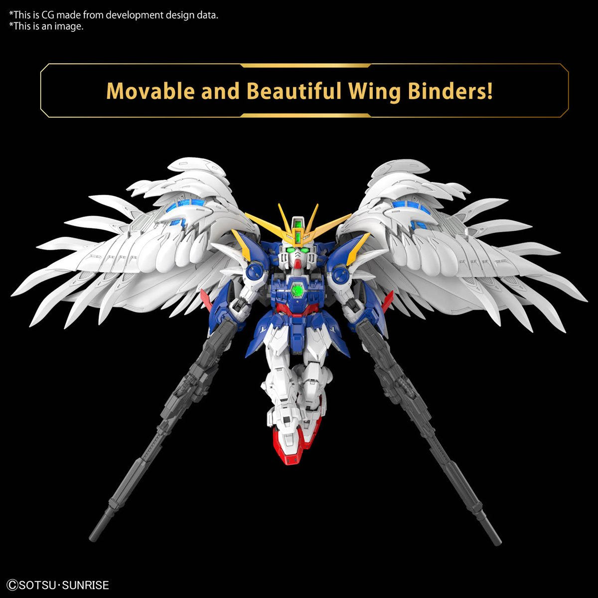 Mobile Suit Gundam Wing: Endless Waltz Wing Gundam Zero EW Master Grade SD MGSD Model Kit