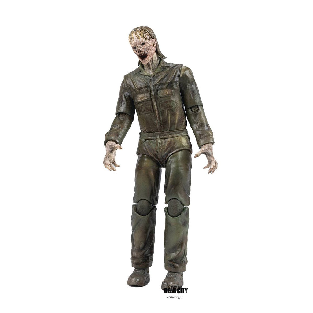 The Walking Dead: Daryl Dixon Dark Eyes Walker Exquisite Mini Series 1:18 Scale Action Figure