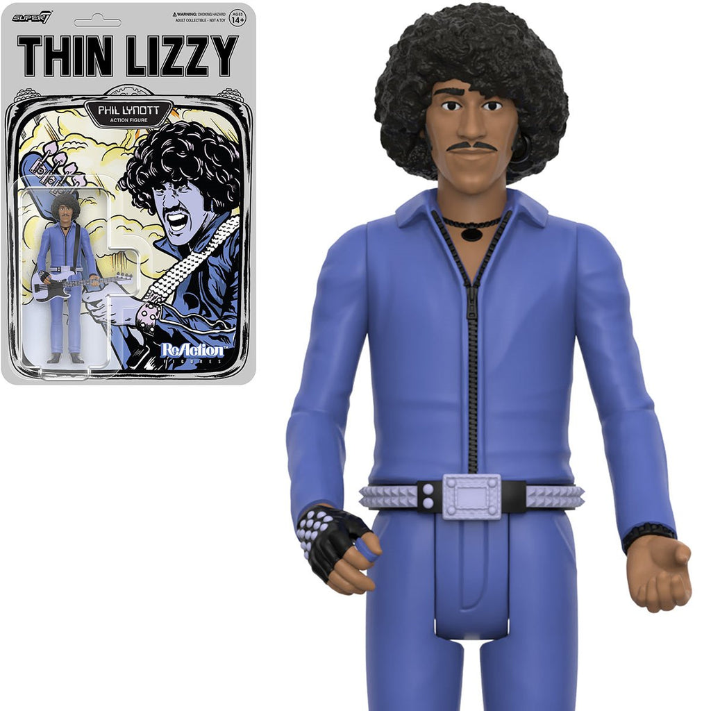 Thin Lizzy Phil Lynott Jailbreak 3 3/4-Inch ReAction Figure