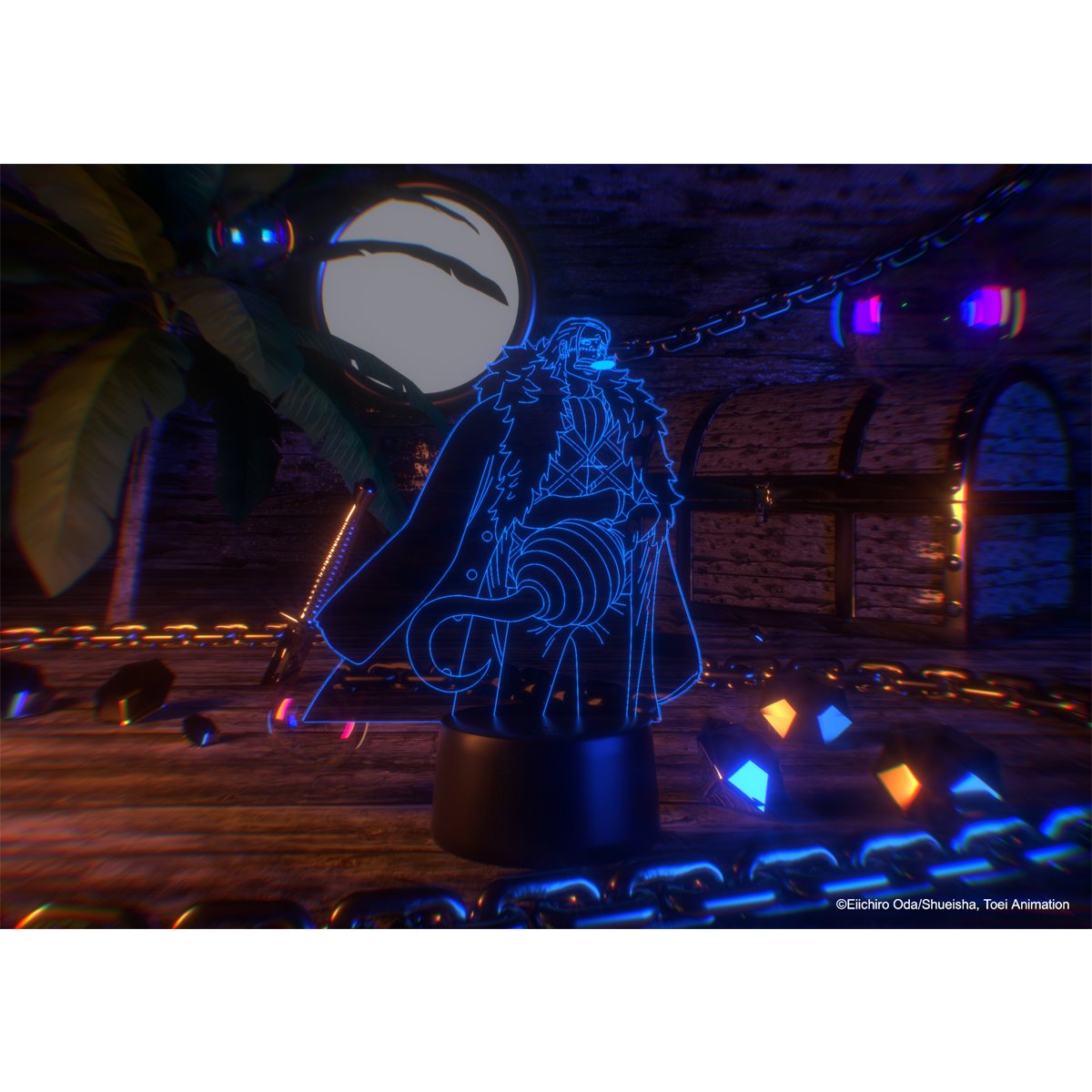 One Piece Crocodile Egghead Island Otaku Lamp