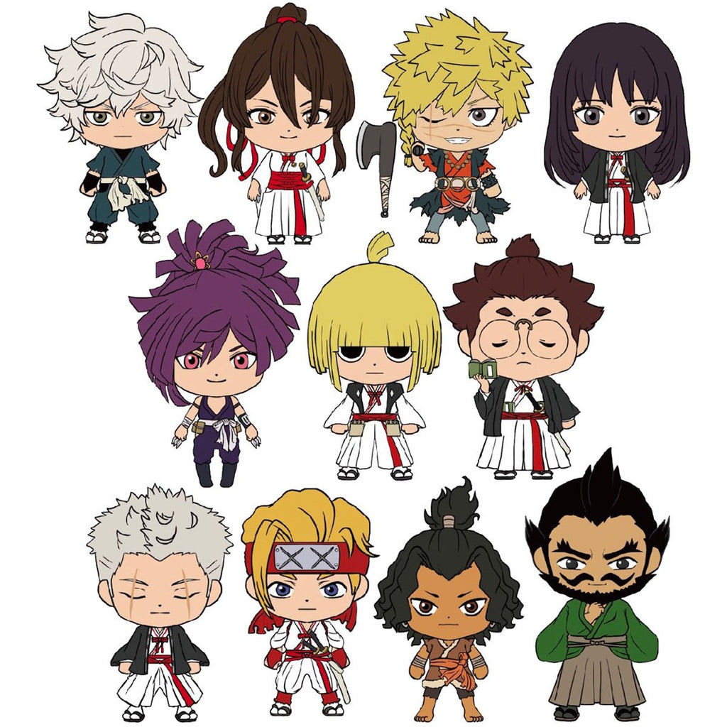Hells Paradise: Jigokuraku 3D Foam Bag Clip Display Case of 24