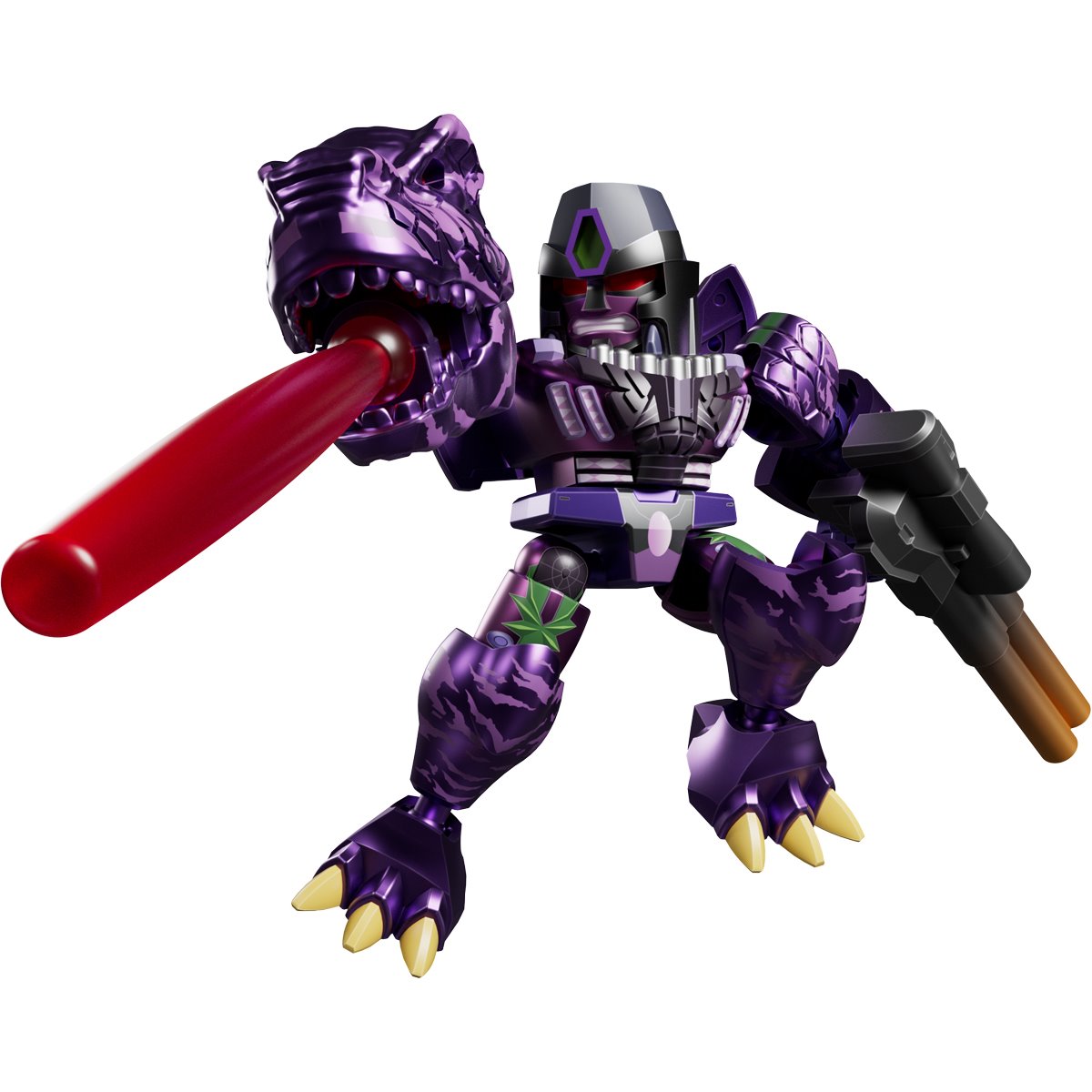 Transformers Defender Version 06 Brutal Fang Mini Model Kit Display of 12