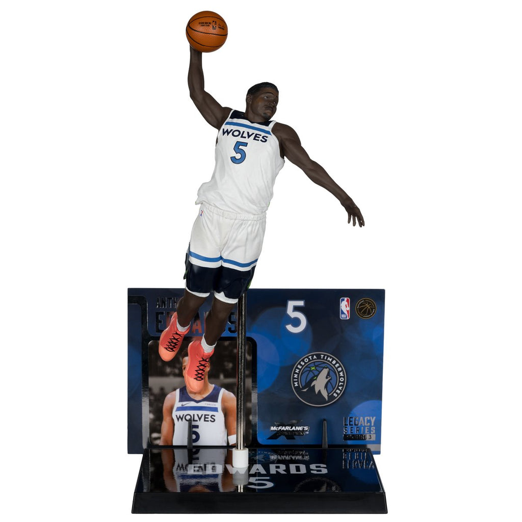 NBA McFarlane's SportsPicks Minnesota Timberwolves Anthony Edwards 7-Inch Posed Figure