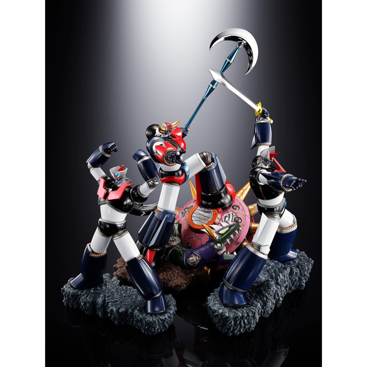 Mazinger Z Double Mazingers Dynamic Characters FiguartsZERO Touche Metallique Statue Set