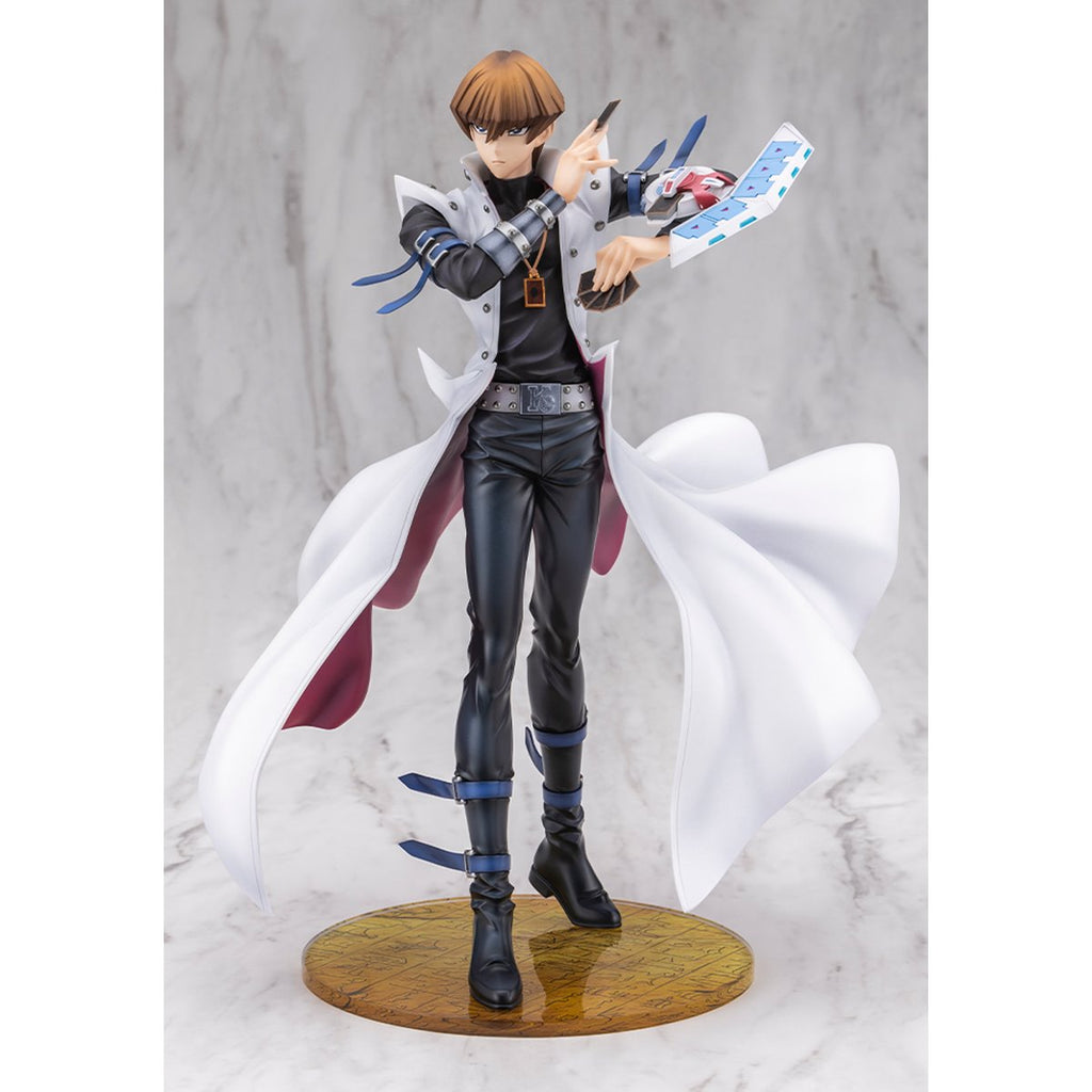 Yu-Gi-Oh! Duel Monsters Seto Kaiba Passionate Duelists ArtFX J 1:7 Scale Statue