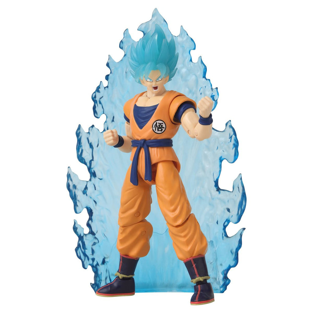 Dragon Ball Super Dragon Stars Power-Up Pack Super Saiyan Blue Goku DBS Broly Version Action Figure