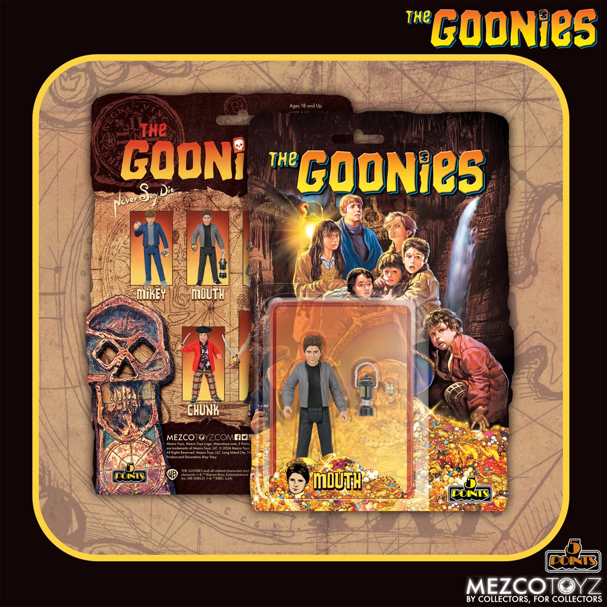 The Goonies 5 Points Assortment Set of 5