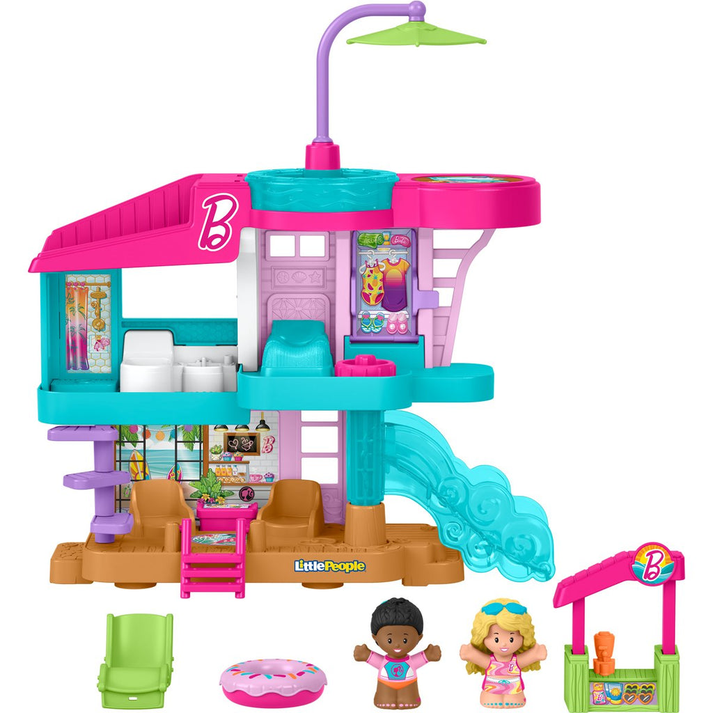 Barbie Little People Beach House Playset