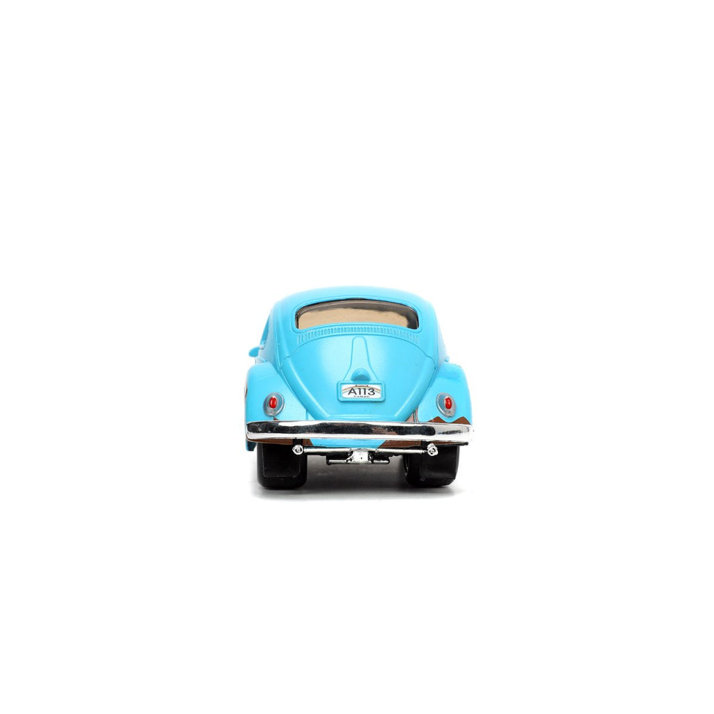 Lilo & Stitch 1959 Volkswagen Beetle 1:32 Scale Die-Cast Metal Vehicle with Stitch Figure