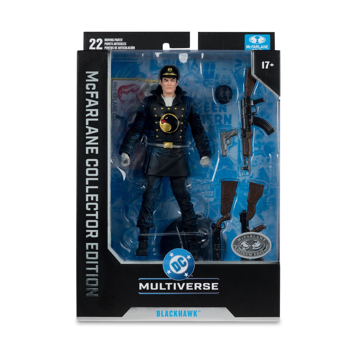 DC McFarlane Collector Edition Wave 13 Blackhawk DC Classics #49 7-Inch Scale Action Figure
