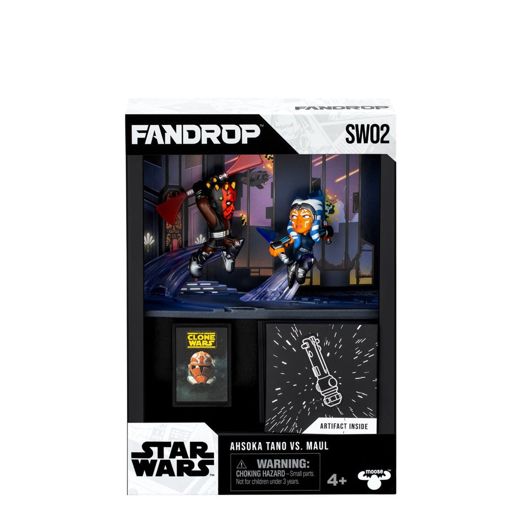 Star Wars Ahsoka Tano Vs Maul Fandrop Figure Diorama