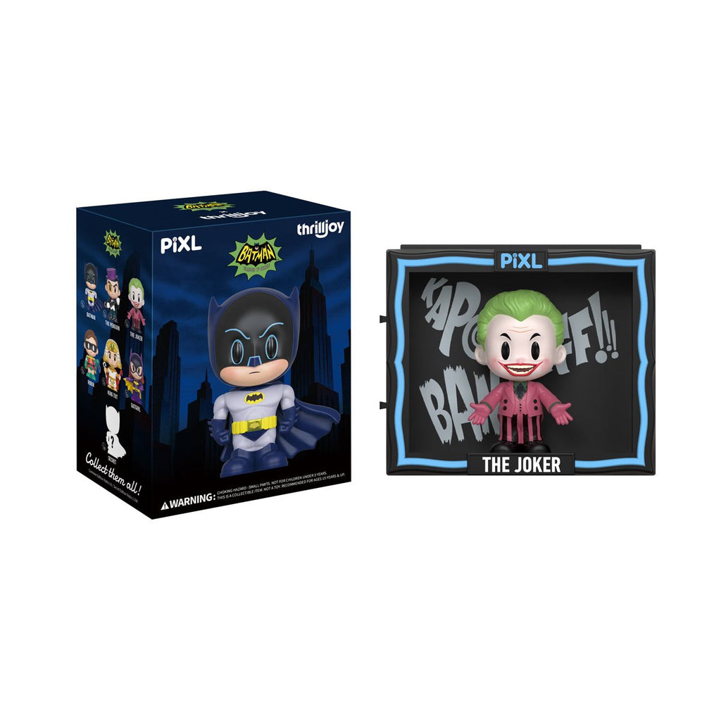 Batman 66 Blind Box PIXL Mini-Figure Display Case of 6