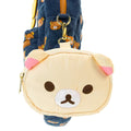 Rilakkuma Kirolakkuma Padded Nylon Crossbody Bag with Strap