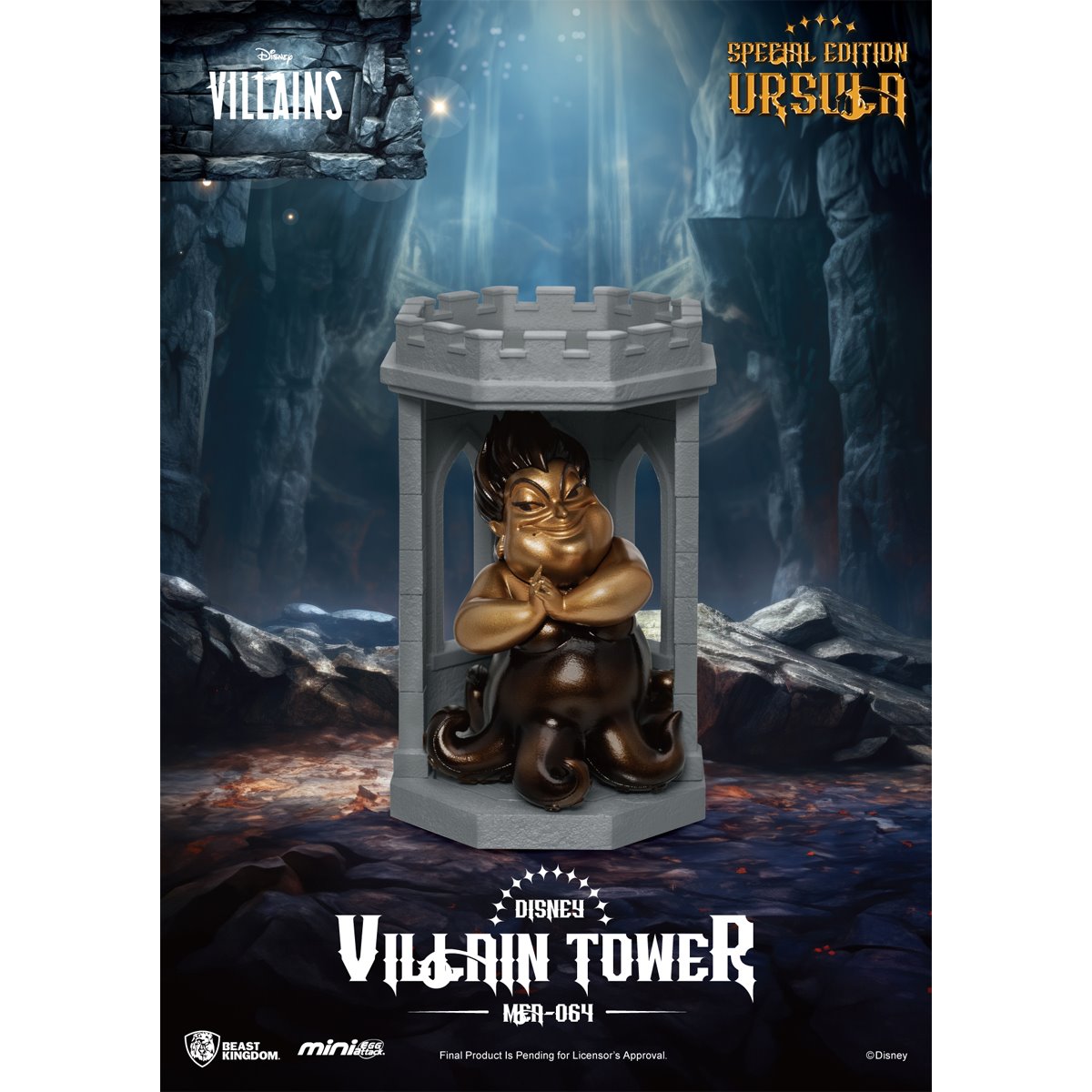 Disney Villains Tower Series MEA-064 Mini-Figure Blind Box Case of 6