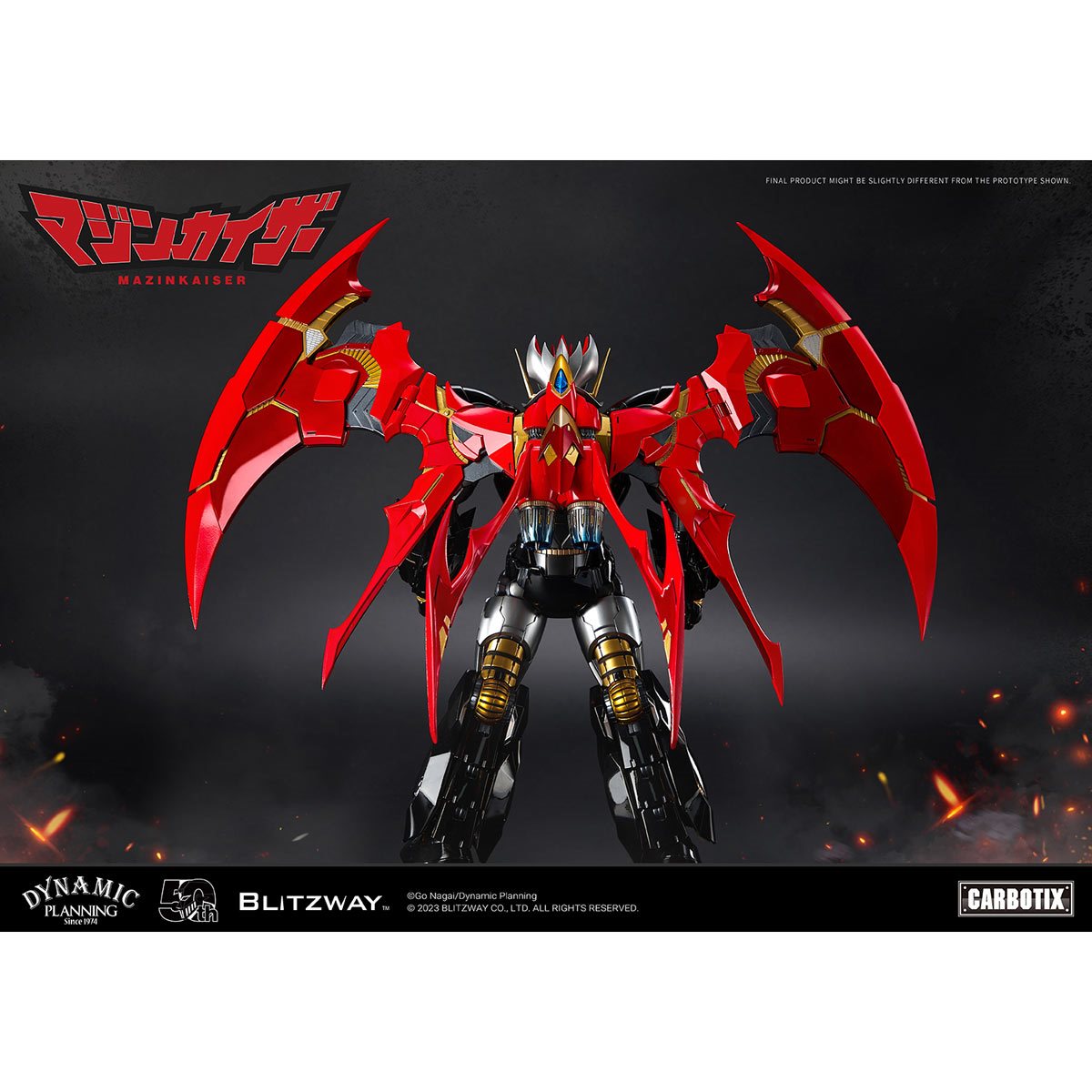 Mazinger Z Mazinkaiser CARBOTIX Series Action Figure