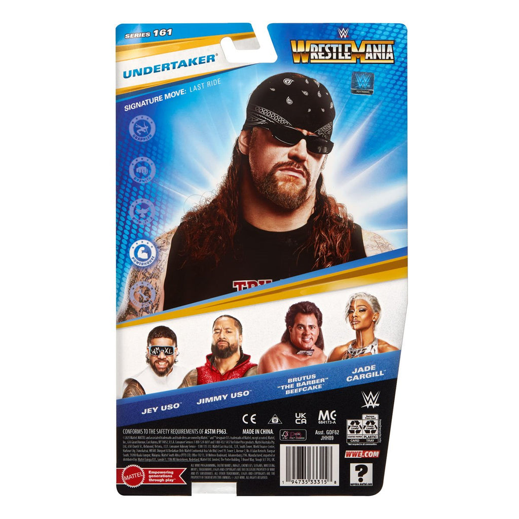 WWE Main Event Series 161 Undertaker Action Figure