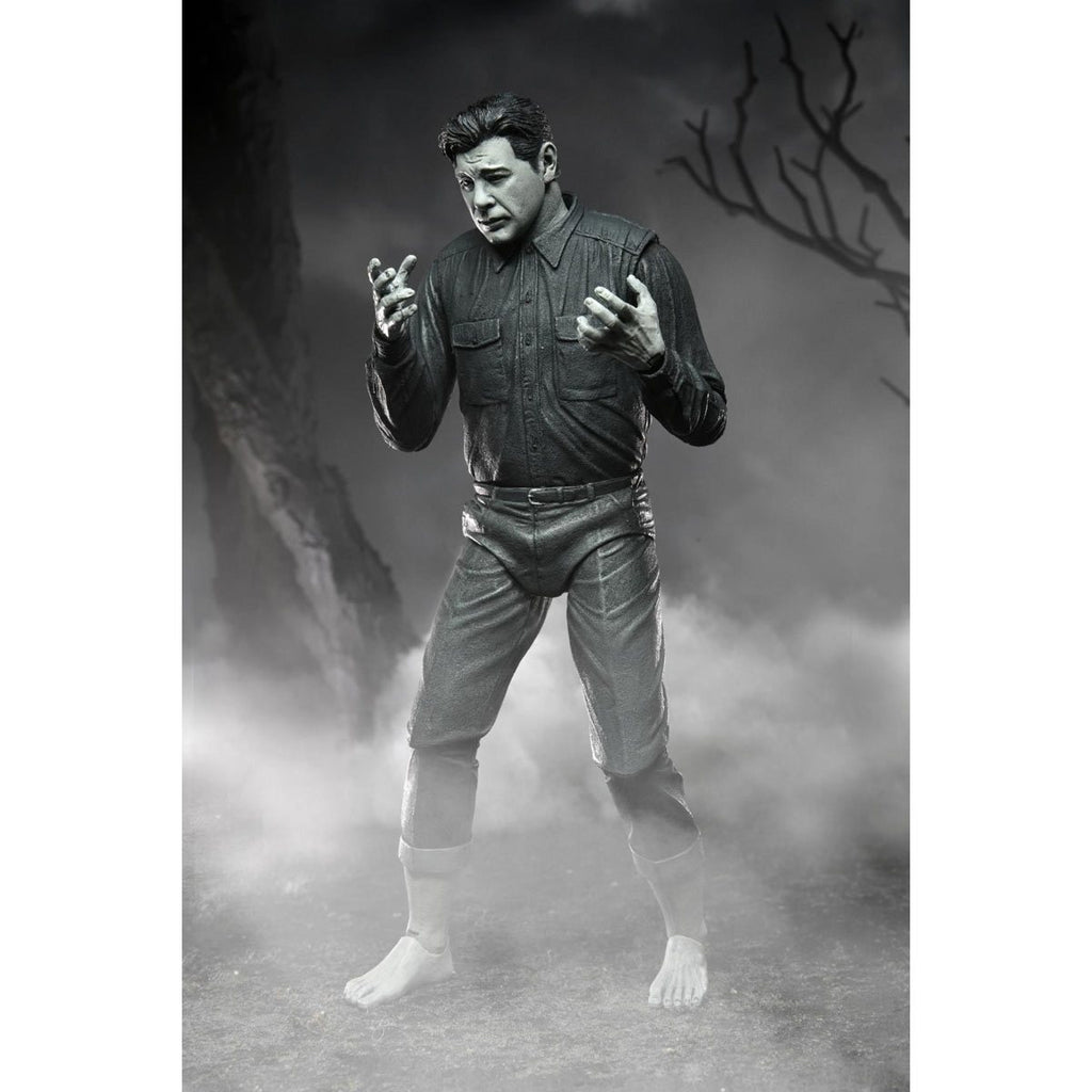 Universal Monsters Ultimate Wolf Man Black and White Version 7-Inch Scale Action Figure