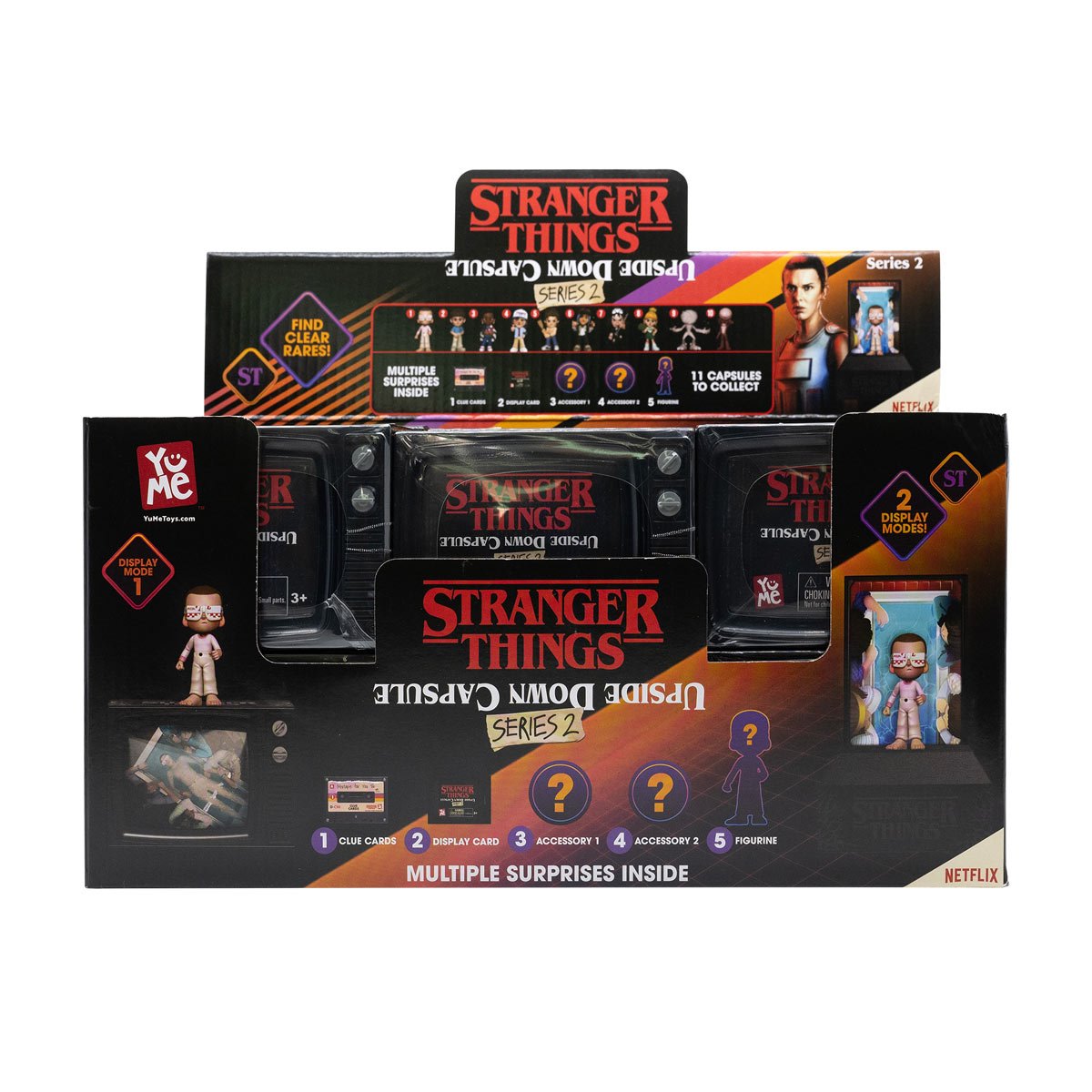 Stranger Things Upside Down Capsule Series 2 Blind-Box Mini-Figure Case of 12