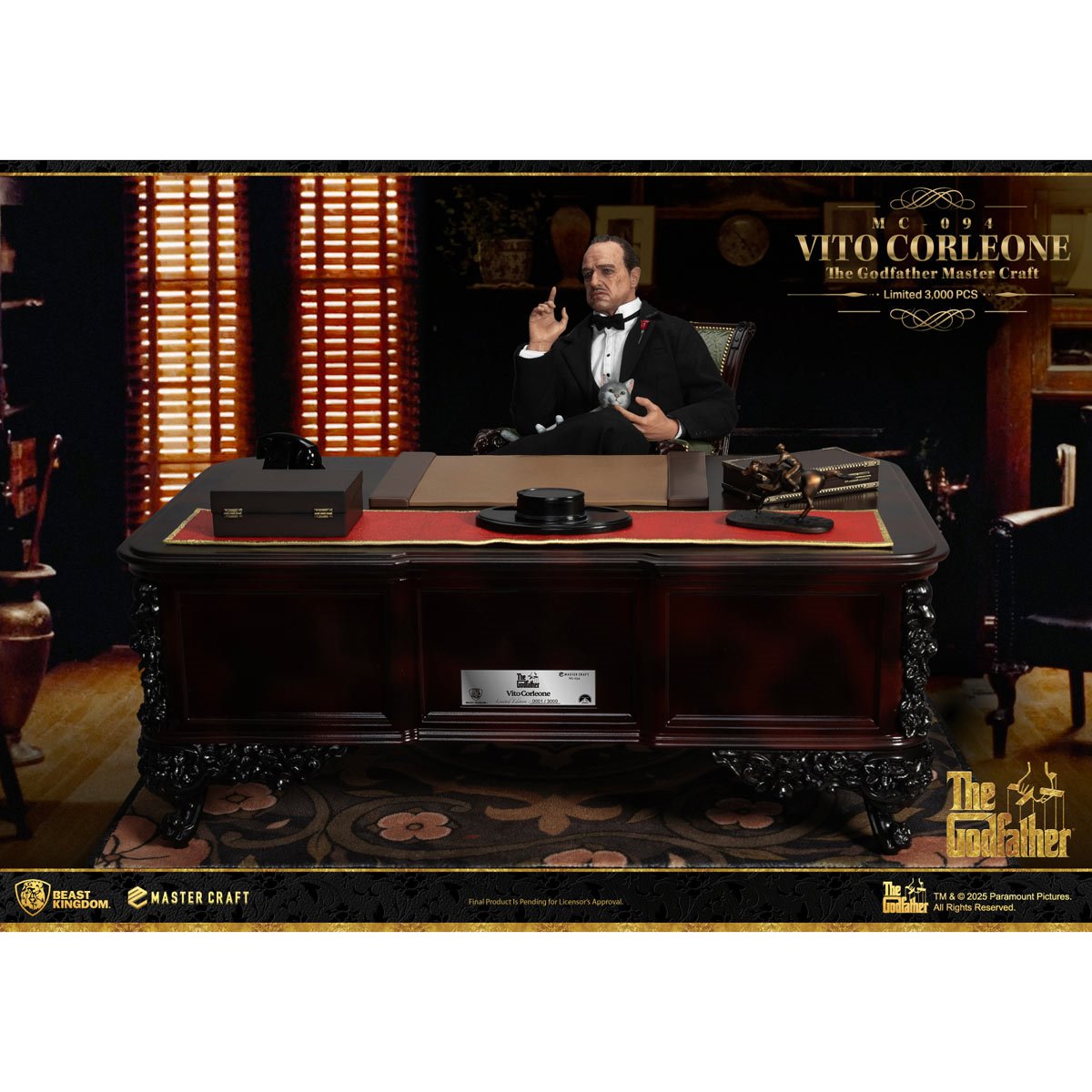The Godfather Vito Corleone MC-094 Master Craft Statue