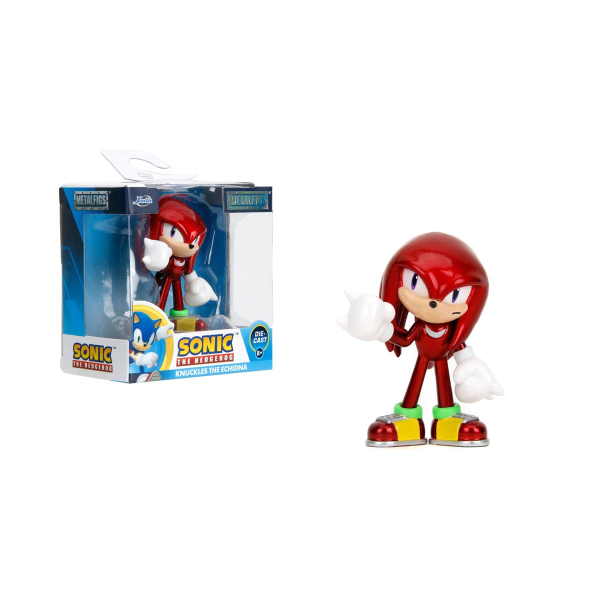 Sonic the Hedgehog Wave 1 MetalFigs 2 1/2-Inch Die-Cast Metal Mini-Figure Set of 4