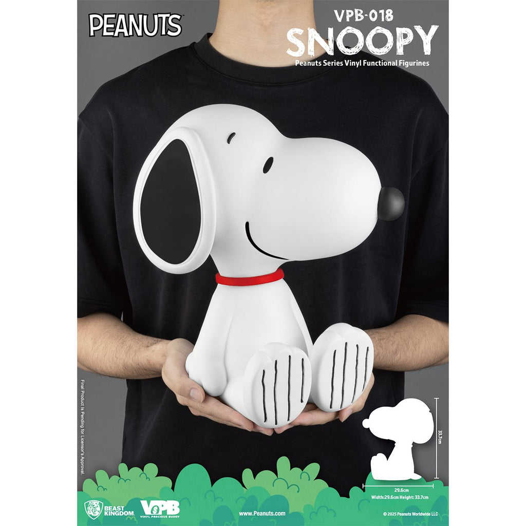 Peanuts Snoopy VPB-018 Vinyl Piggy Bank