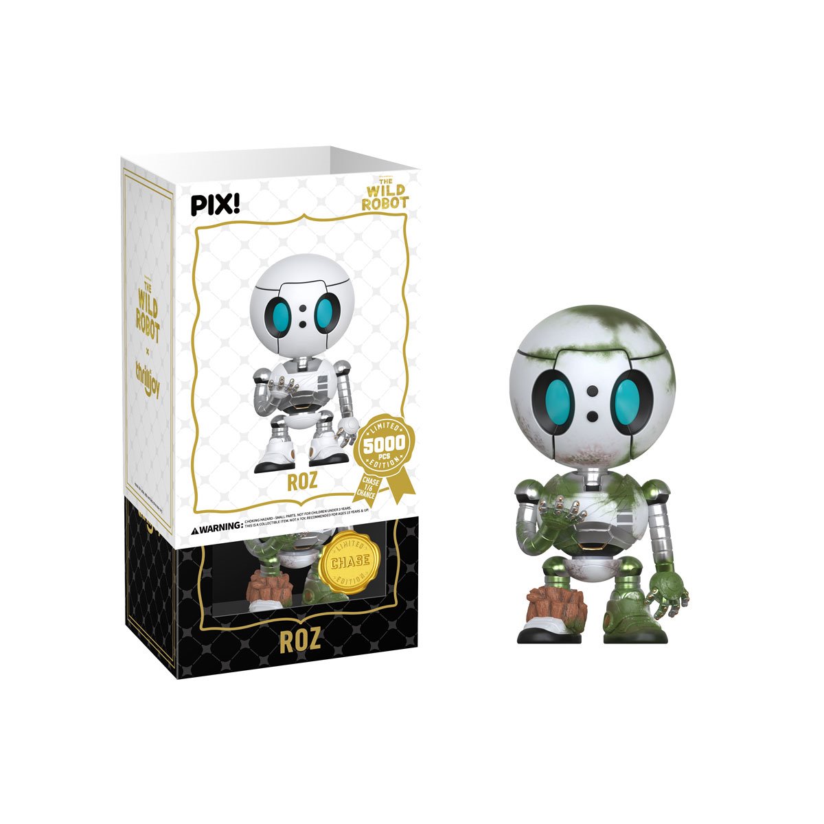 The Wild Robot Roz Pix! Vinyl Figure