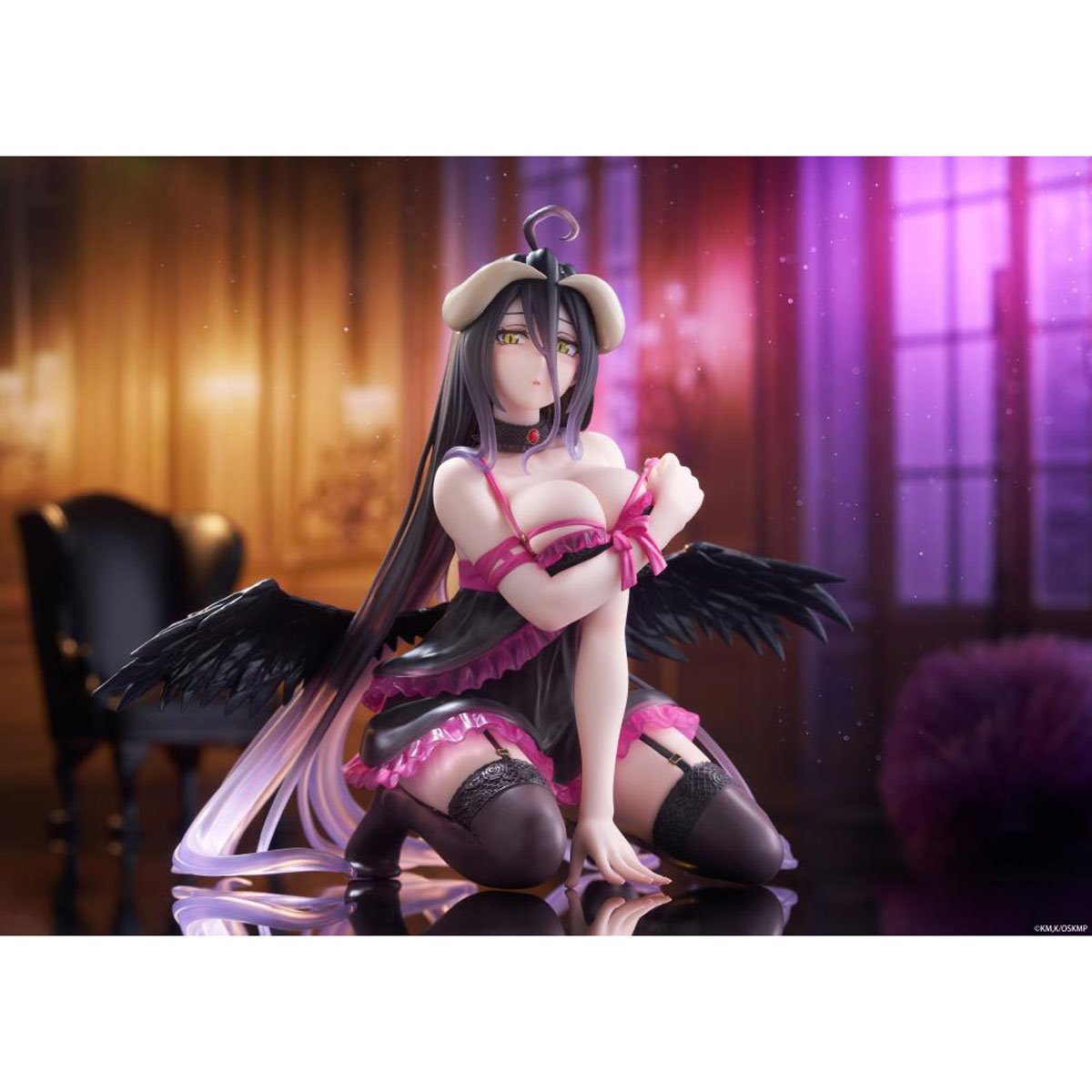 Overlord Albedo Negligee Version Desktop Cute Statue