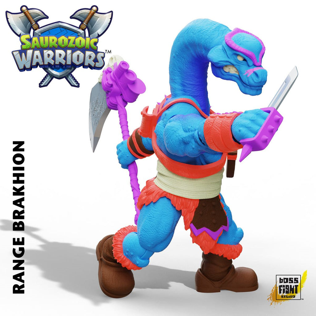 Saurozoic Warriors Wave 1 Range Brakhion 6-Inch Scale Action Figure