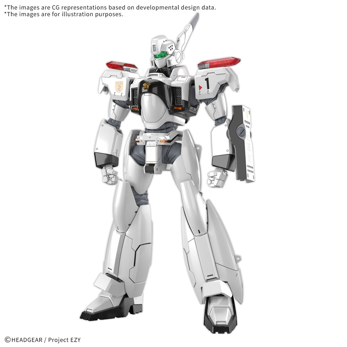 Patlabor AV-98Plus Ingram (Ingram Plus) Real Grade 1:48 Scale Model Kit