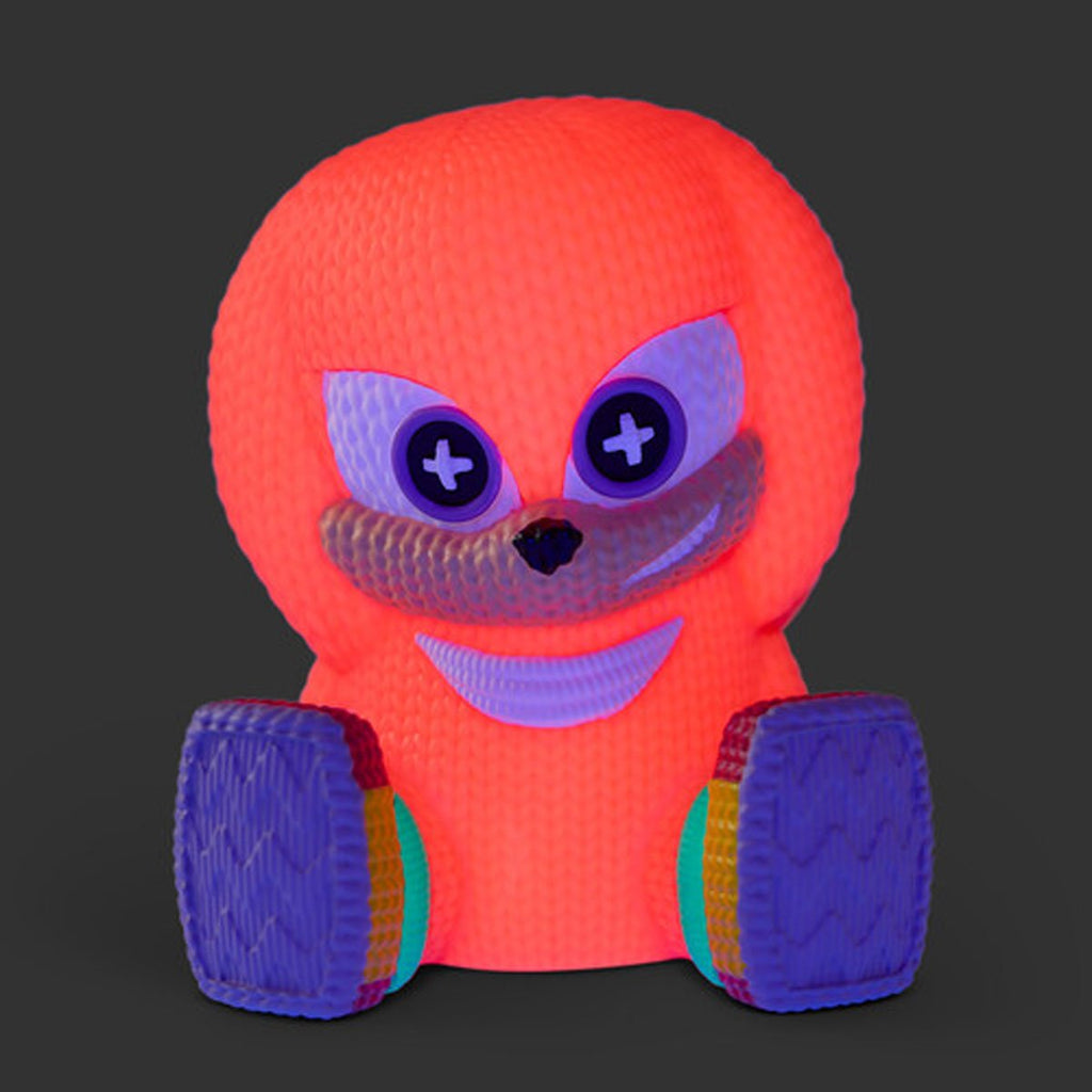 Sonic the Hedgehog Knuckles #293 Blacklight Handmade By Robots Vinyl Figure