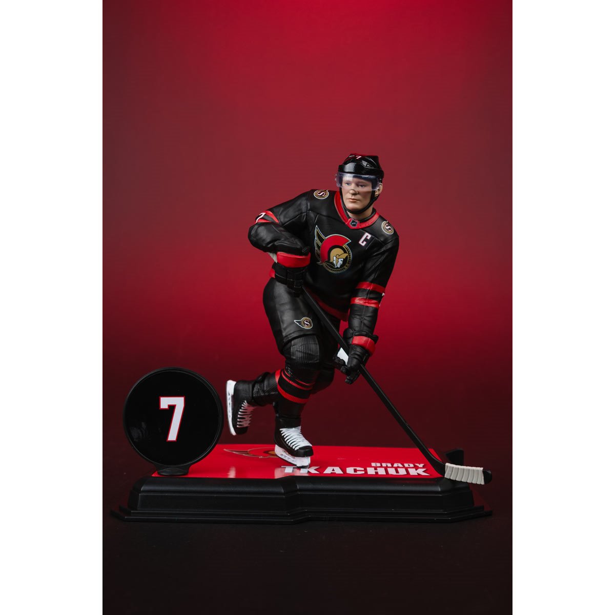 NHL SportsPicks Ottawa Senators Brady Tkachuk 7-Inch Posed Figure