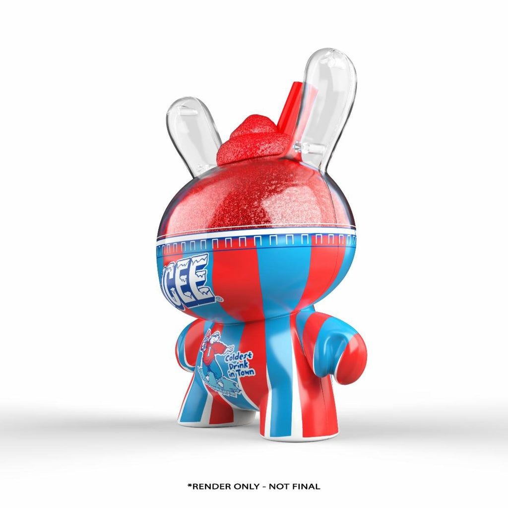Kidrobot x ICEE Cherry ICEE 8-Inch Resin Dunny Art Statue