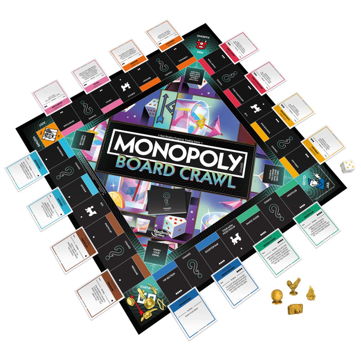 Monopoly Board Crawl Game