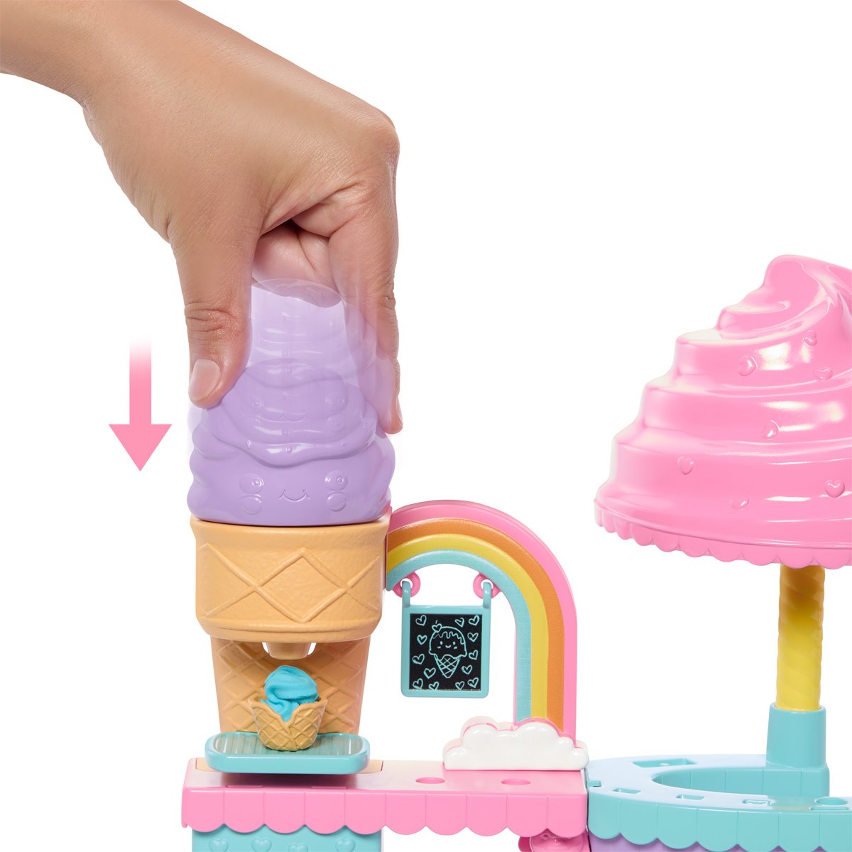 Barbie Club Chelsea Ice Cream Shop Doll and Accessories