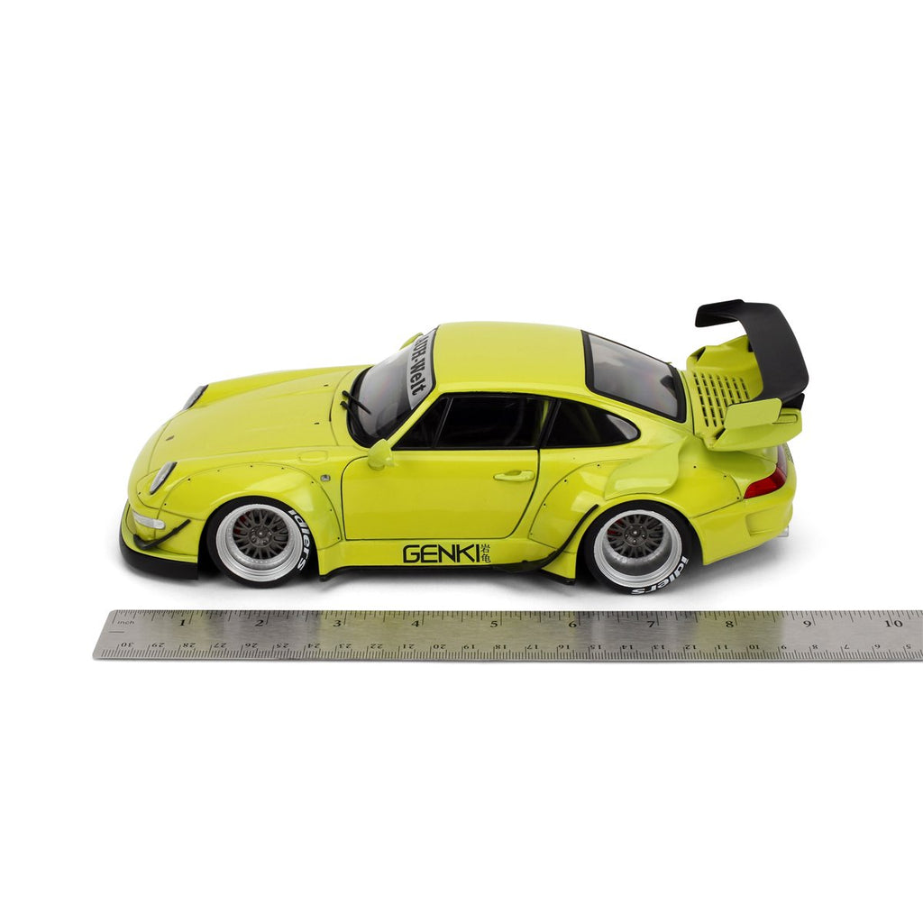 Pink Slips Wave 7 Porsche RWB Genki 1:18 Scale Die-Cast Metal Vehicle