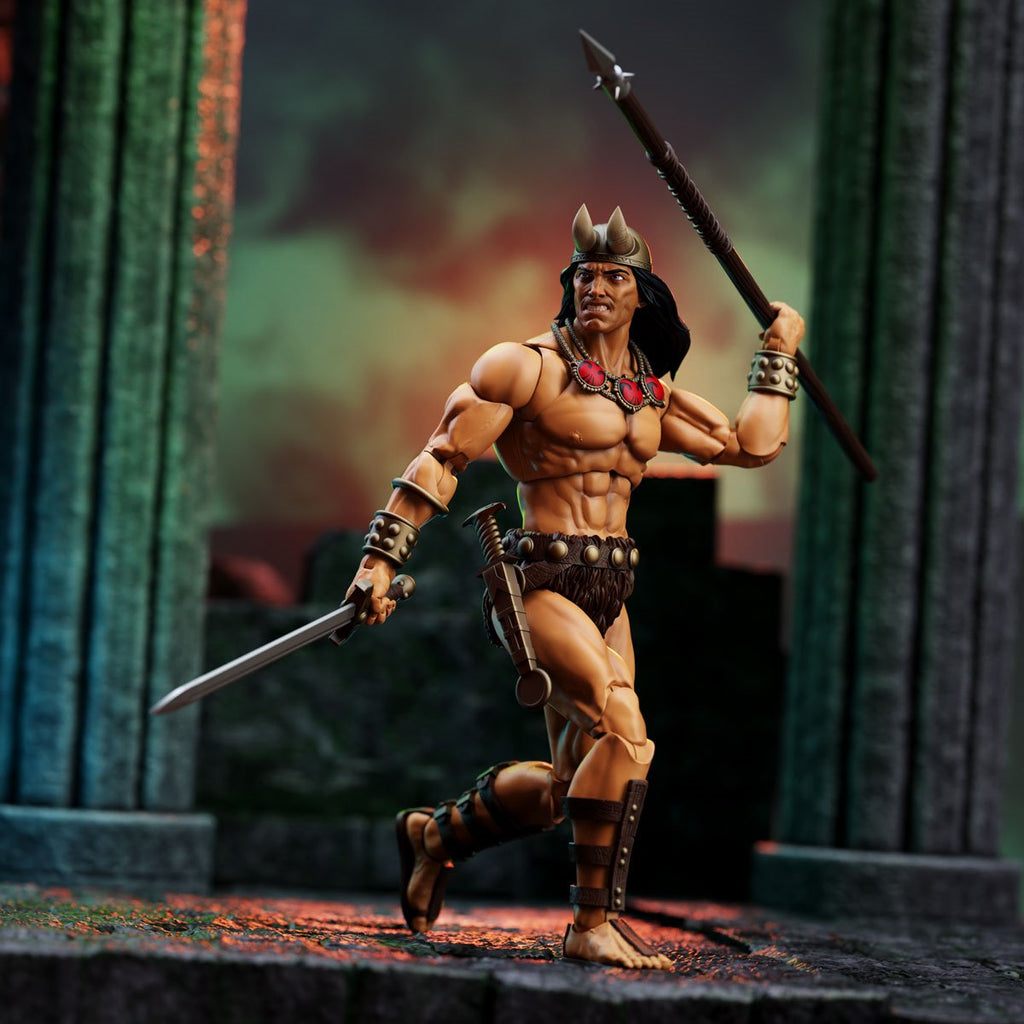 Conan the Barbarian The Tower of the Elephant Young Conan and Yag Kosha Action Figure 2-Pack
