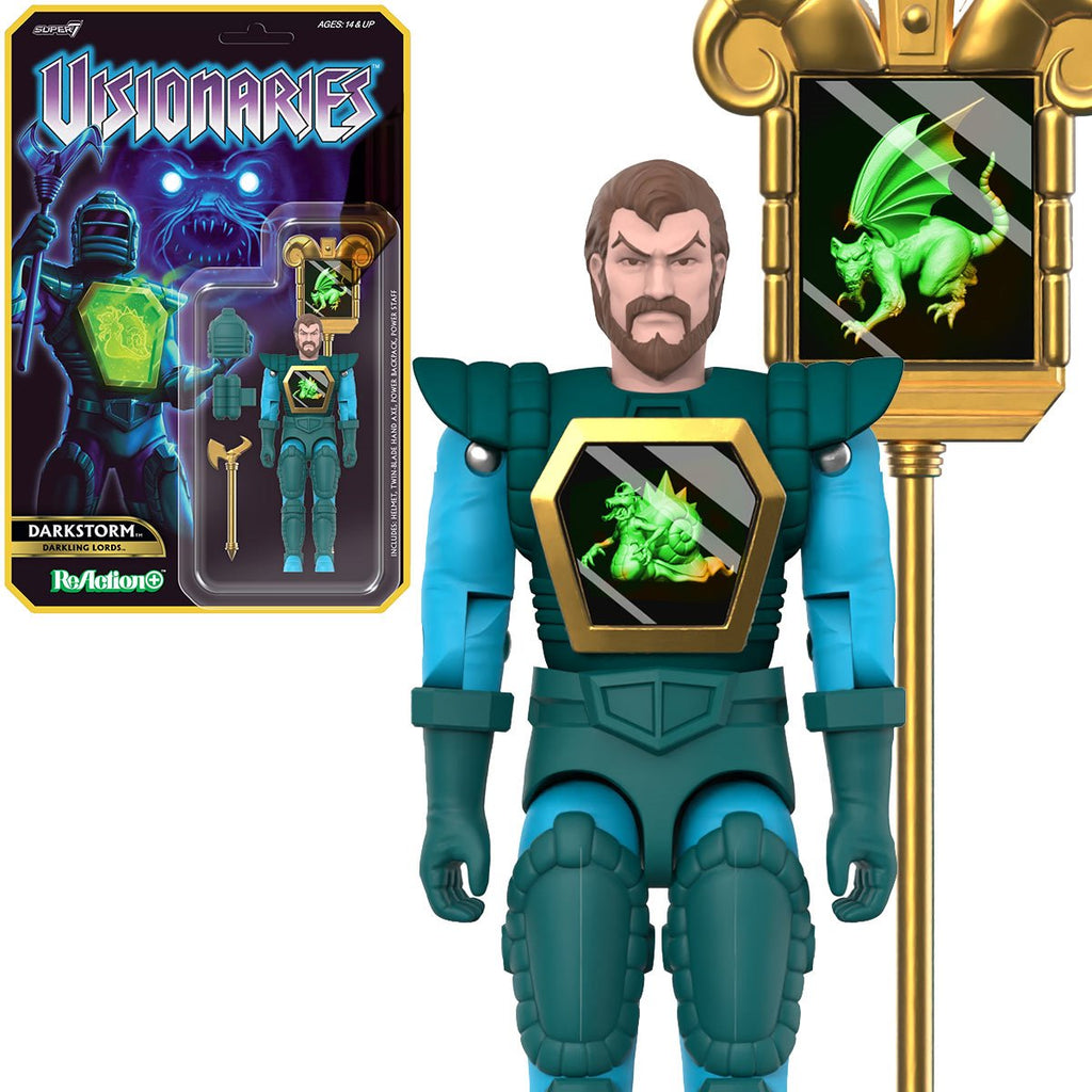 Visionaries Darkstorm 3 3/4-Inch ReAction+ Figure