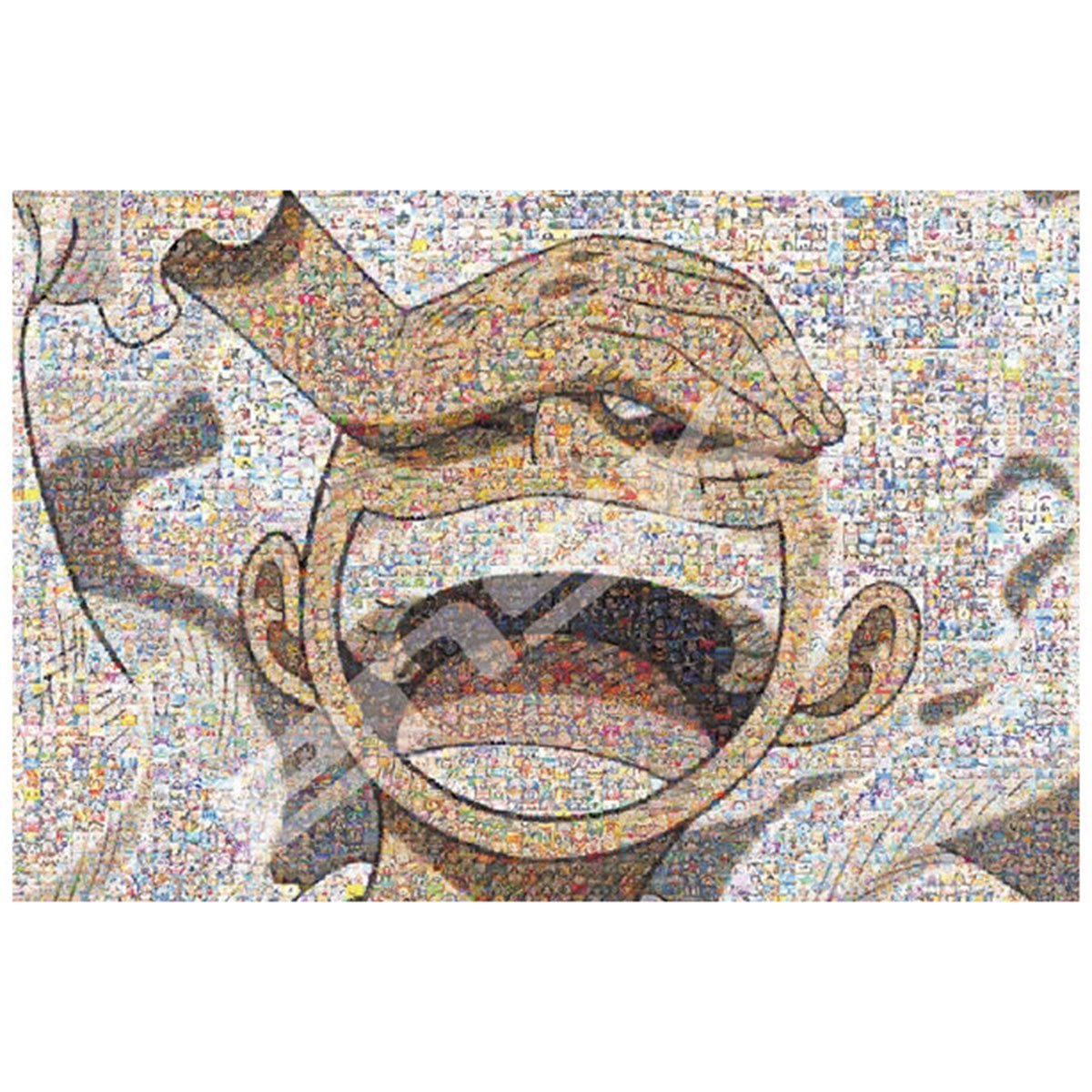 One Piece 1000-595 Gear 5 Monkey D. Luffy Mosaic Art Jigsaw Puzzle