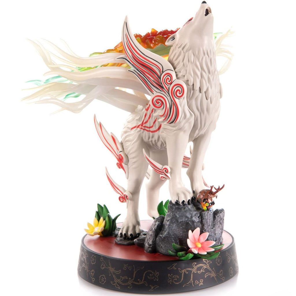 Okami: Shiranui 9-Inch Staute - Celestial Howl Pose