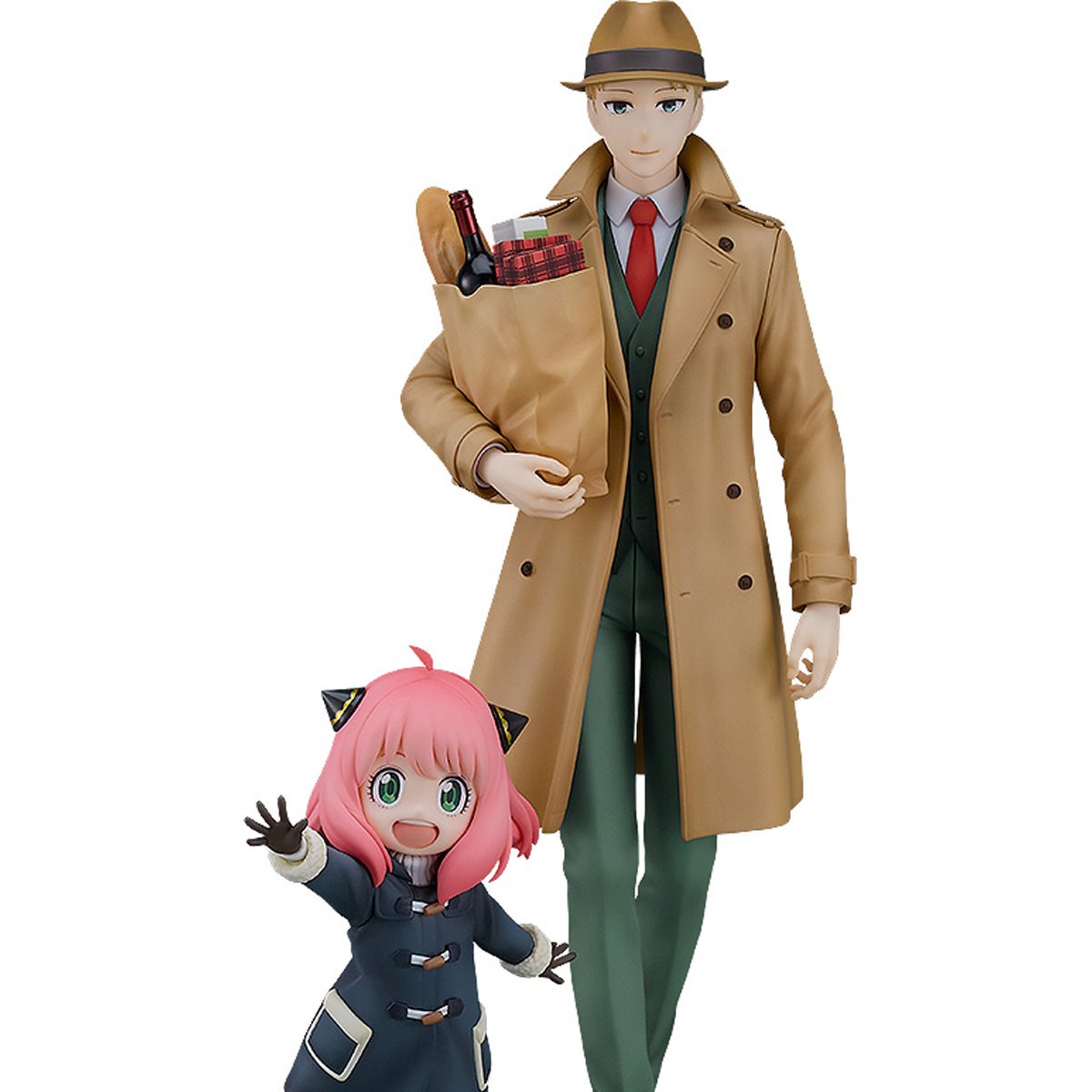 Spy x Family Anya and Loid Forger Walking 1:7 Scale Statue