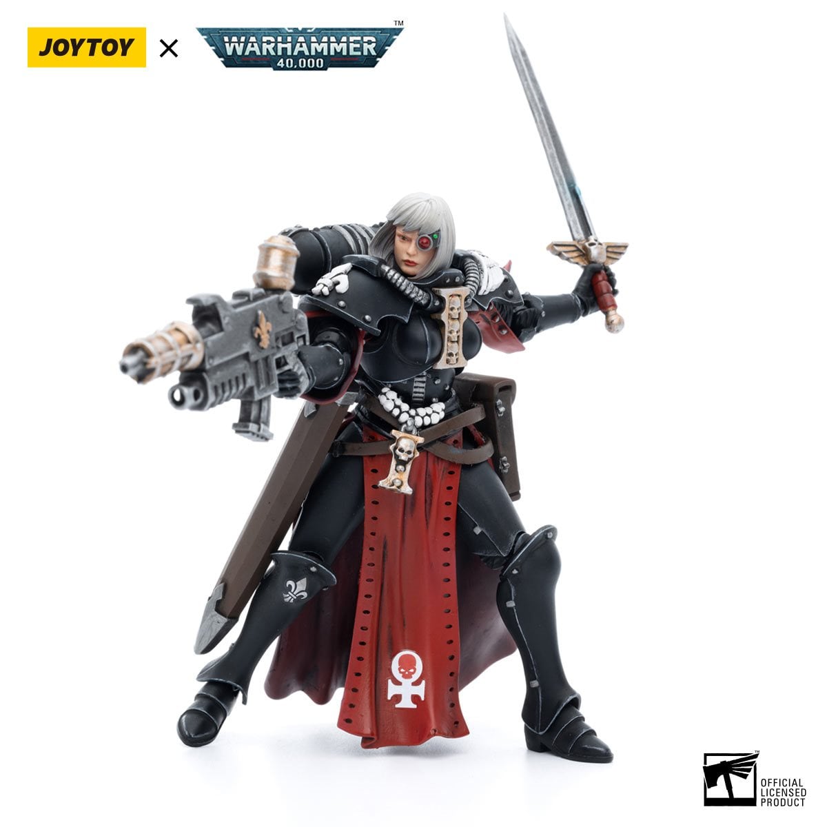 Joy Toy Warhammer 40,000 Adepta Sororitas Battle Sister Superior Kassia 1:18 Scale Action Figure