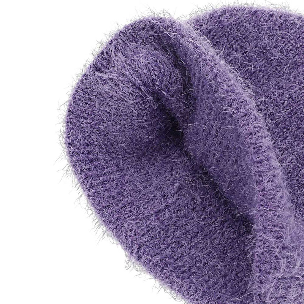 Kuromi Soft and Fuzzy Cuff Beanie