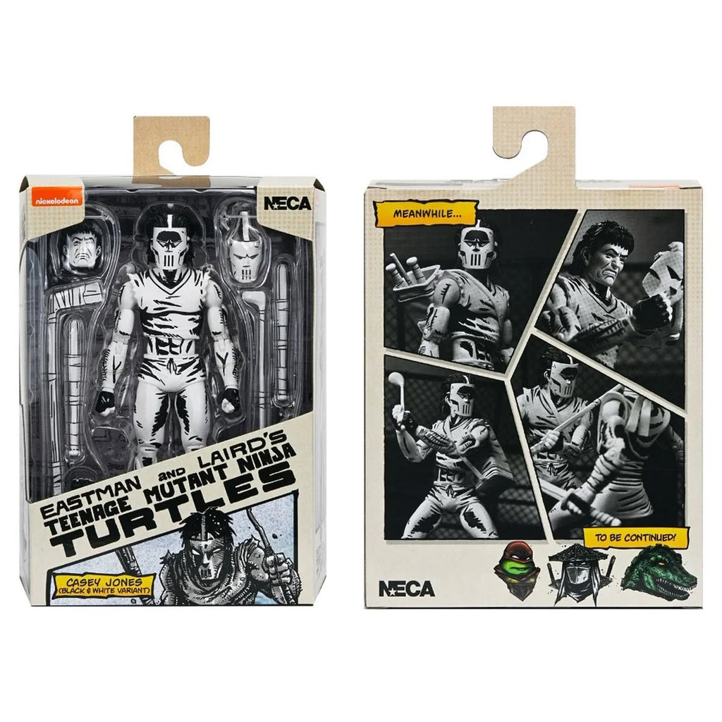 Teenage Mutant Ninja Turtles Mirage Comics Casey Jones Black & White Variant 7-Inch Scale Action Figure