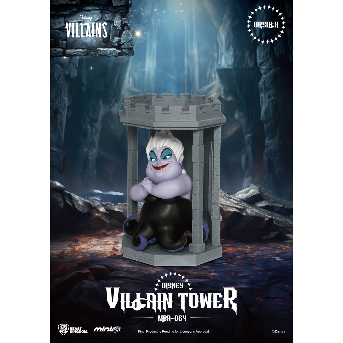 Disney Villains Tower Series MEA-064 Mini-Figure Blind Box Case of 6